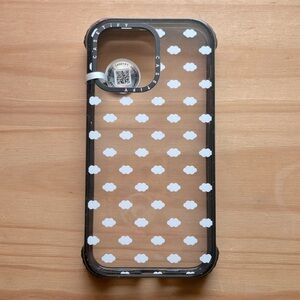 🆕Casetify iPhone 14 Pro Black and White Cloud Phone Case